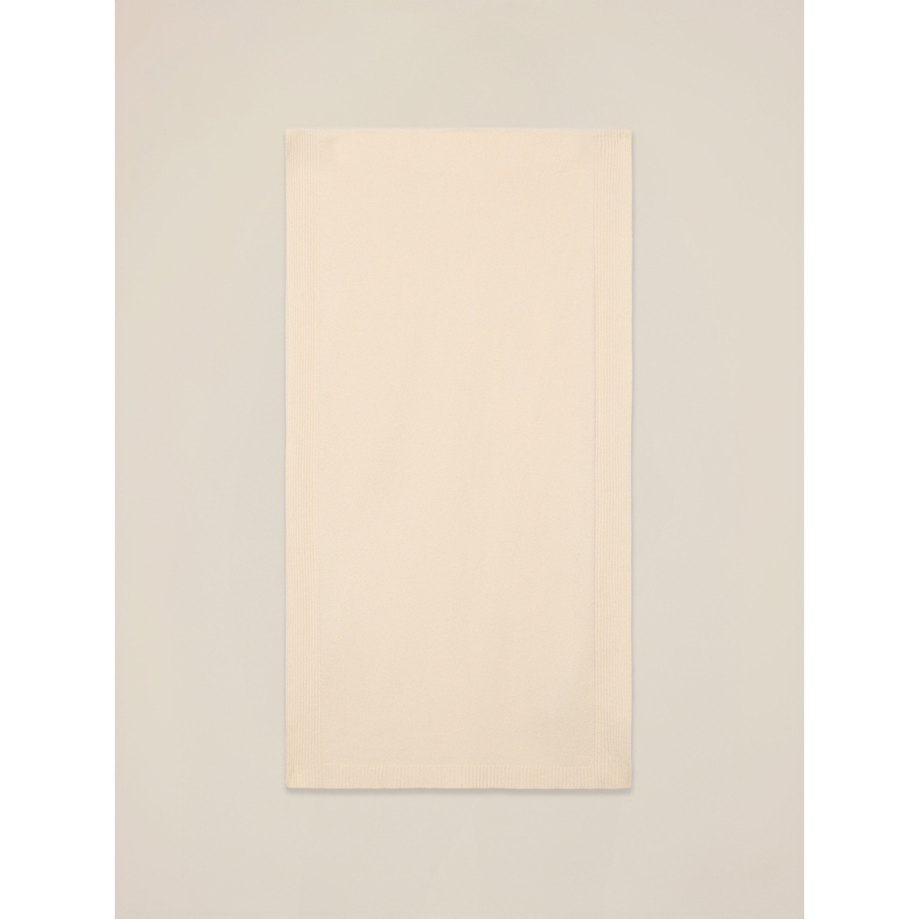 Oltre - Maxi sciarpa in maglia misto viscosa - Bianco