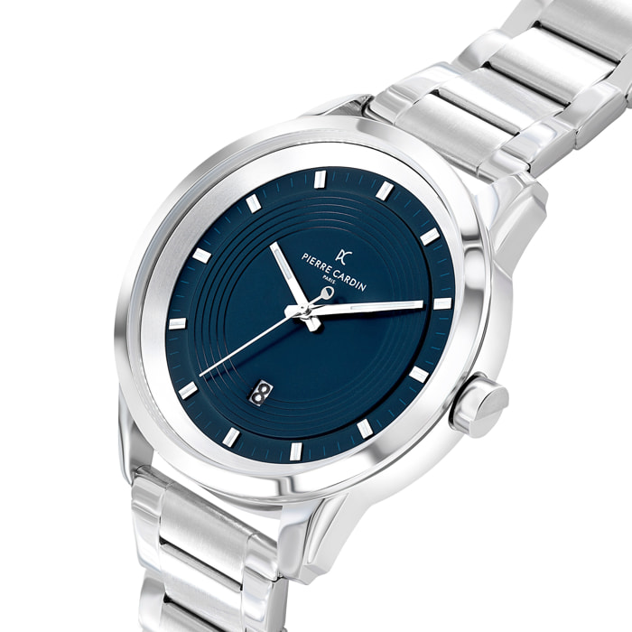 Reloj Pierre Cardin CCP.5025 Hombre Analogico Cuarzo con Correa de Acero inoxidable