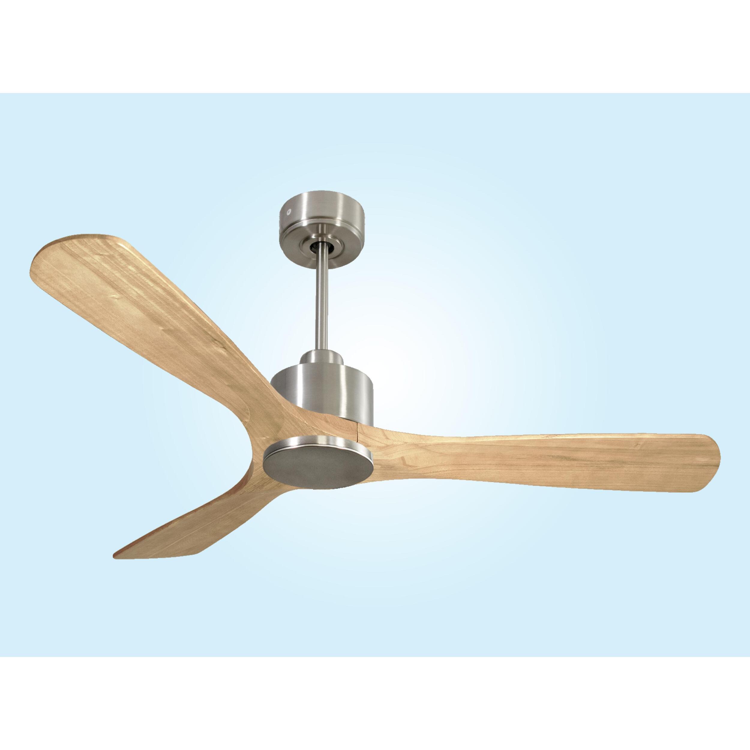 Ventilador de techo Reversible Termostato Wifi Motor DC Techos Inclinados Mando a Distancia Hypersilence Memoria ParosD132C0364993 PURLINE