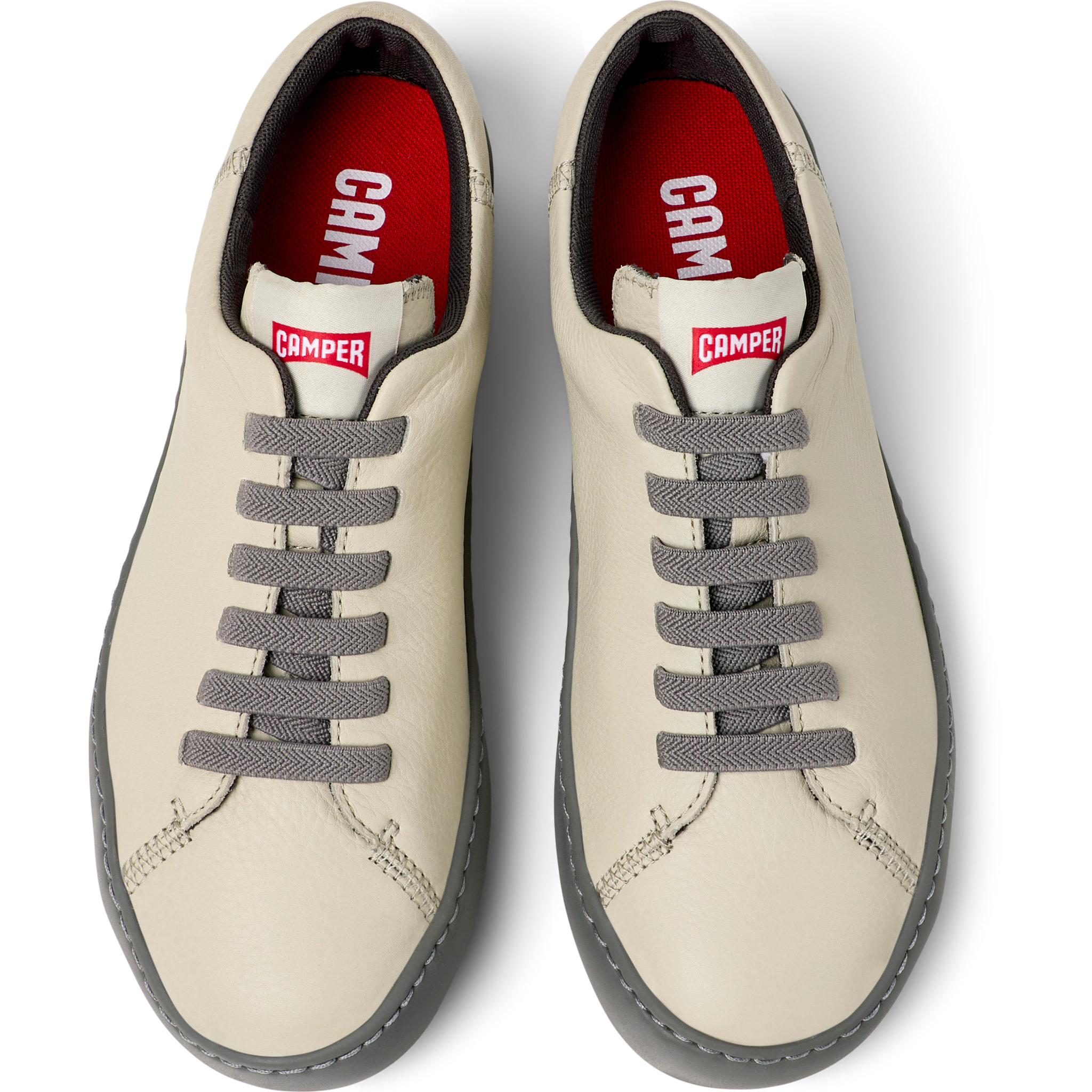 Zapatillas - CAMPER Peu Touring - Gris - Cuero liso
