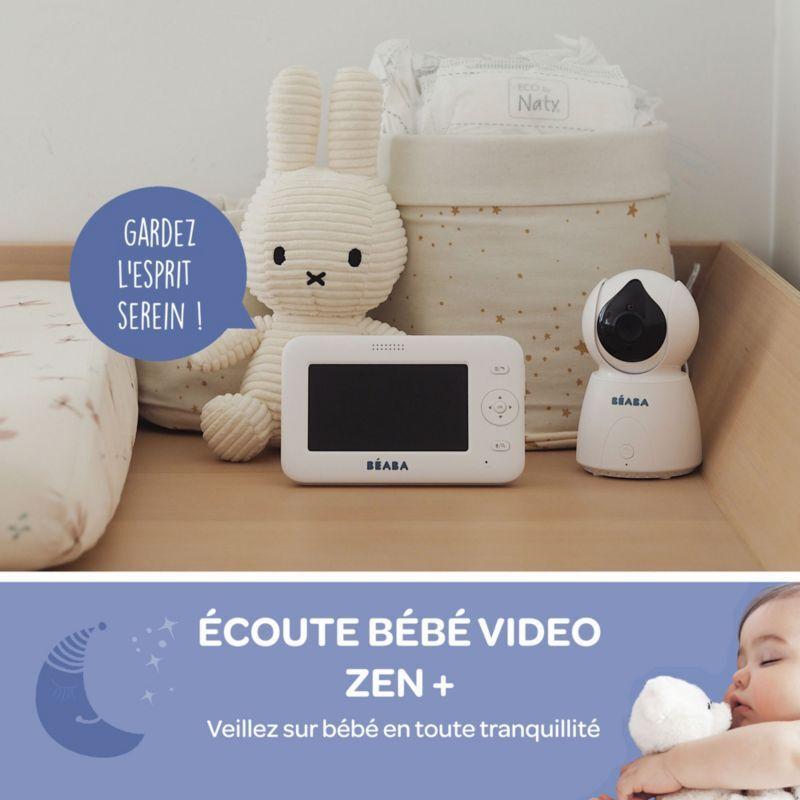 Babyphone BEABA Ecoute bébé avec vidéo zen+