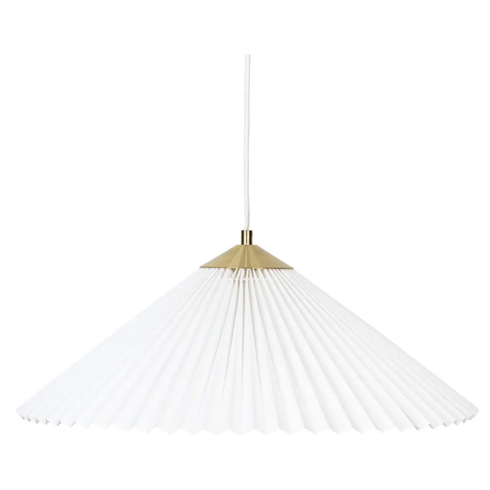 Suspension Jil blanc D49cm