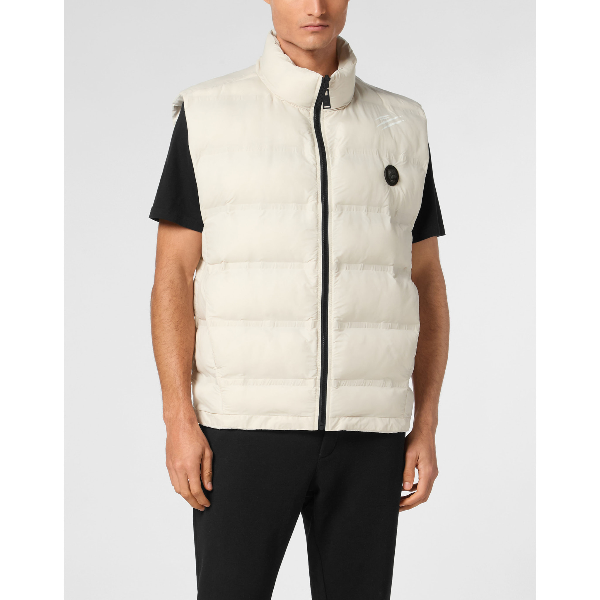 PLEIN SPORT Down Vest SCRATCH