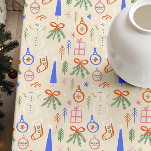 Nappe en résine Anti-tâches Merry Christmas 41