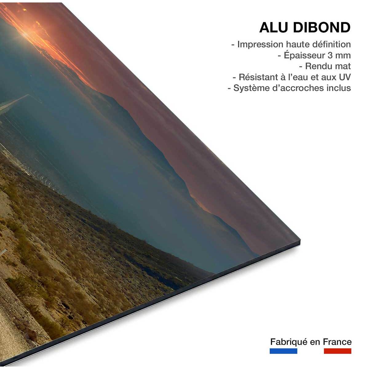 Tableau roadtrip Tableau alu Dibond