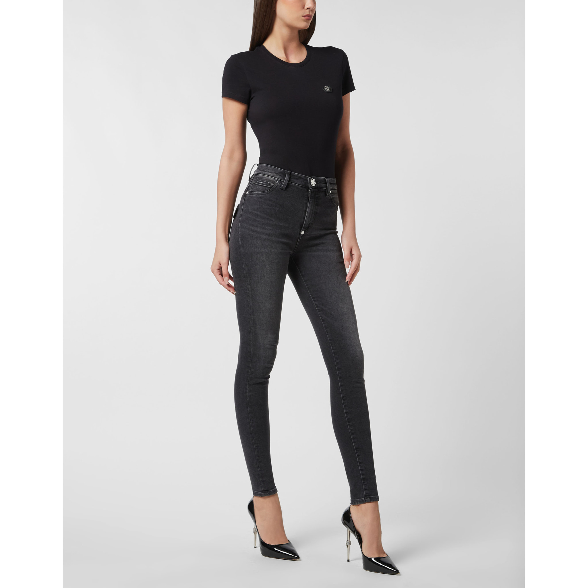 PHILIPP PLEIN High Waist Jegging