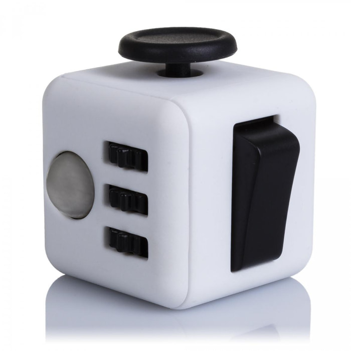 FIDGET CUBE ANTI ESTRÉS CON 6 MÓDULOS RELAJANTES