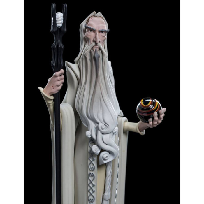 Il Signore Degli Anelli Mini Epics Vinile Figura Saruman 17 Cm Weta Workshop