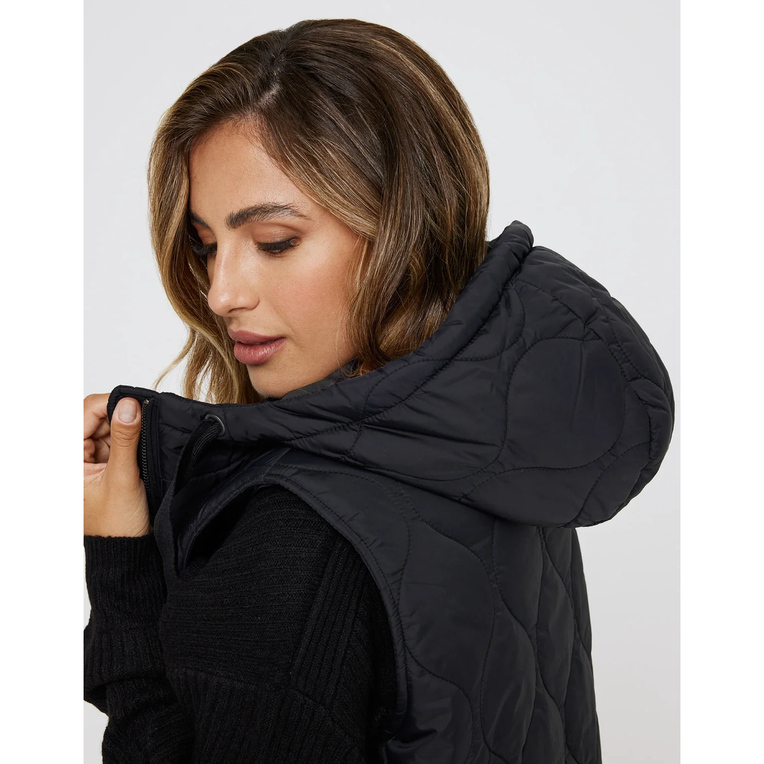 Chaleco Negro Acolchado - Janter