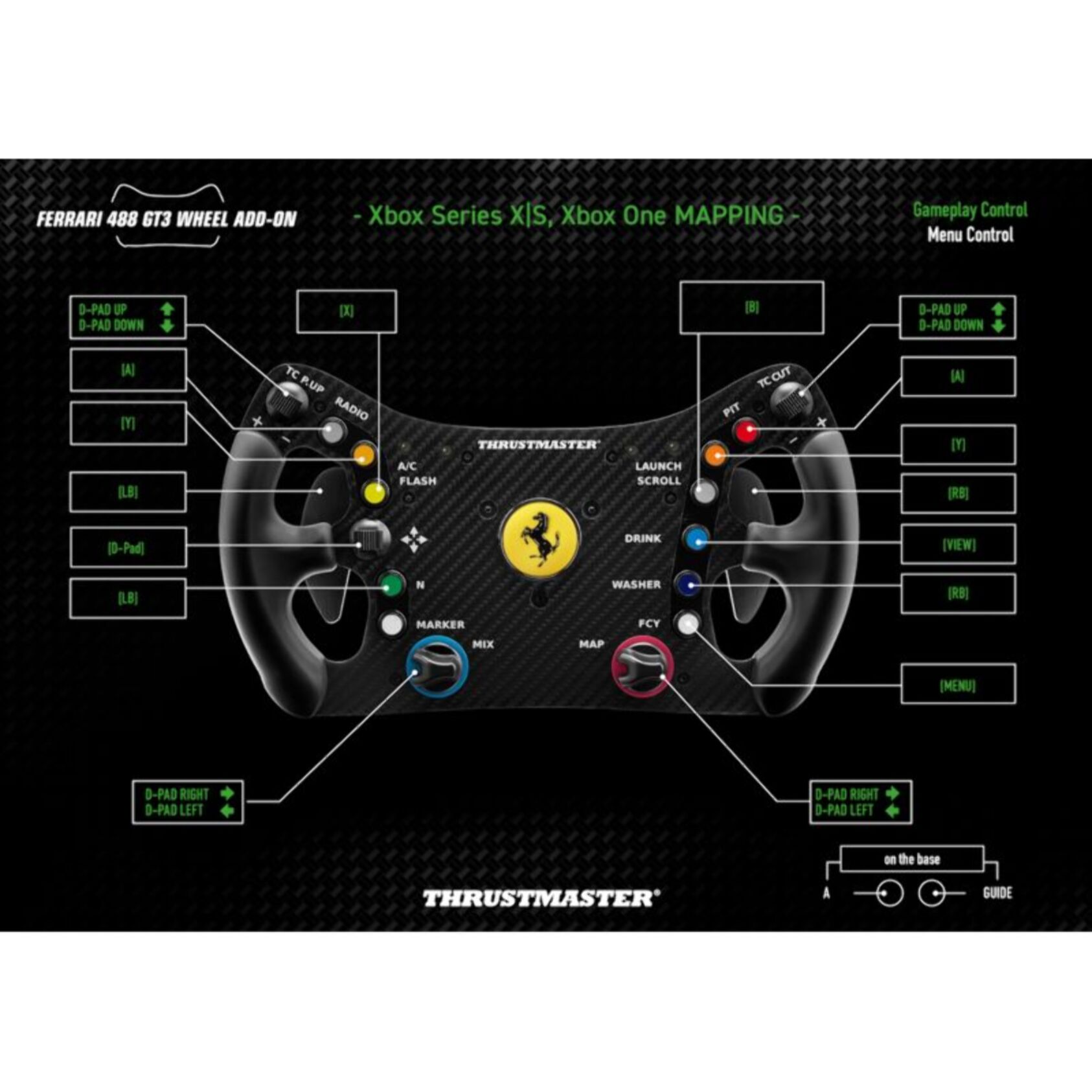 Volant THRUSTMASTER Volant Ferrari 488 GT3 Wheel