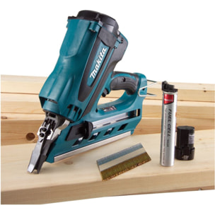 Clavadora de gas MAKITA 7,2 V Li-Ion 1 Ah - 2 baterías, cargador, maletín - GN900SE