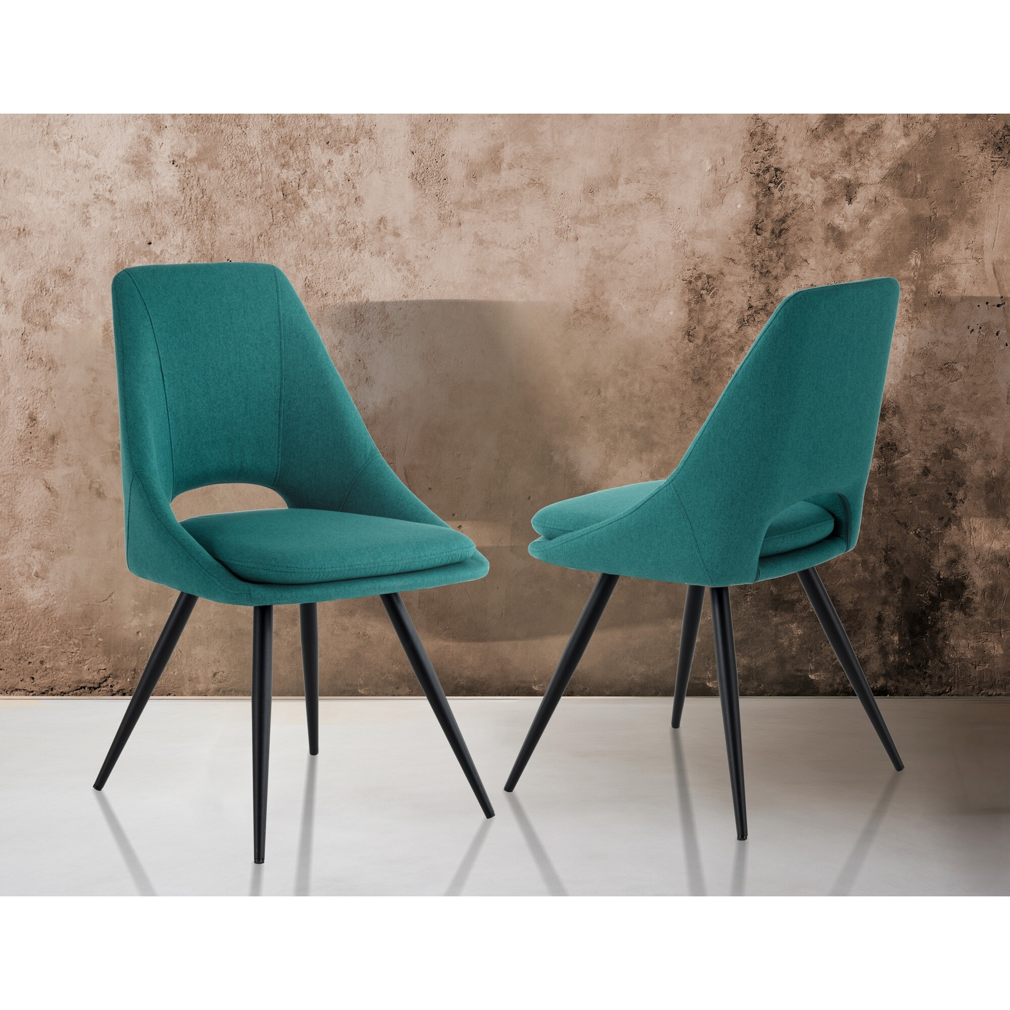 Tomasucci Ensemble de 2 chaises BETTA BLUE