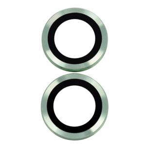 Protectores individuales de cristal templado para cámara de iPhone 17.