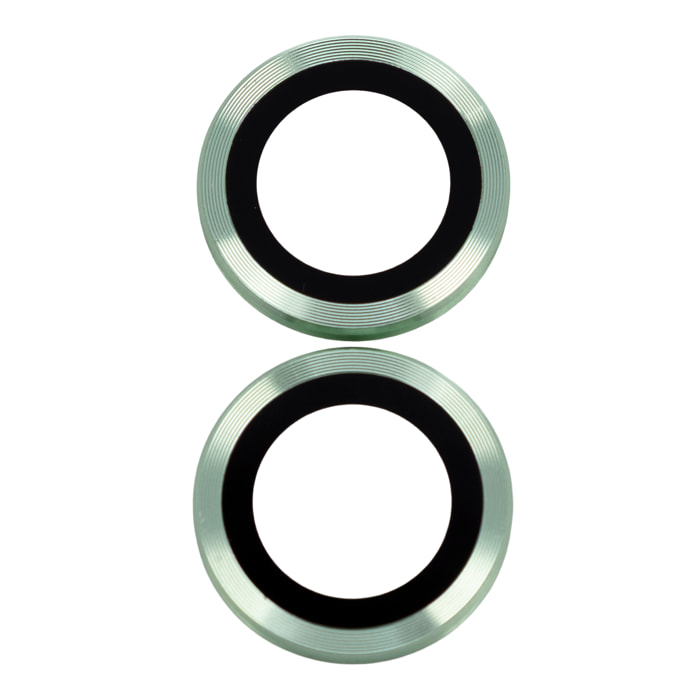 Protectores individuales de cristal templado para cámara de iPhone 17.