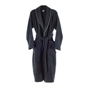 Albornoz s/m 360 gr/m2 100% algodón gris