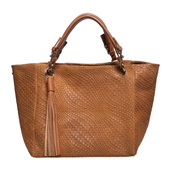 Tote Anna Luchini Cammello