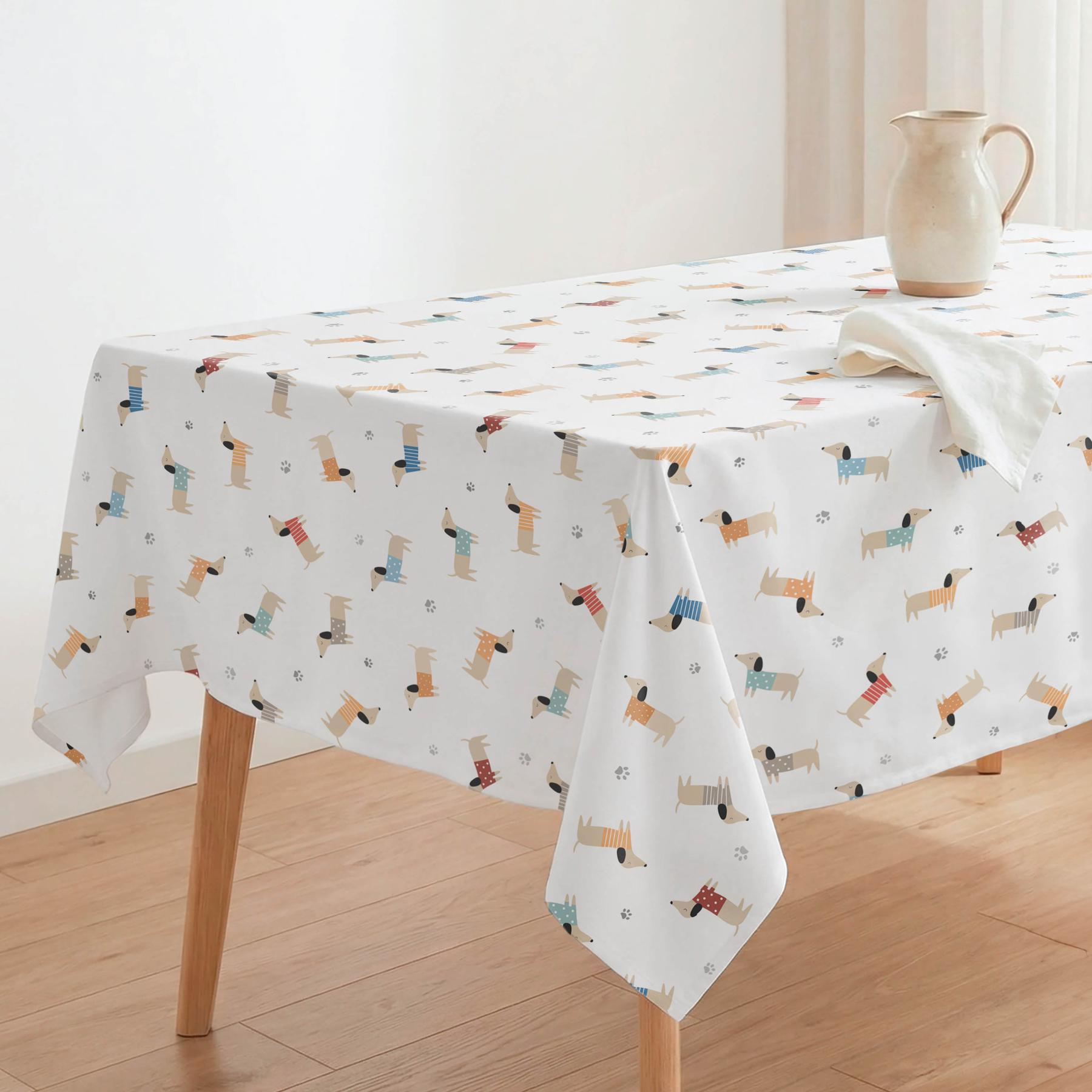 Nappe anti-taches TOBY MULTICOLORE - enduite