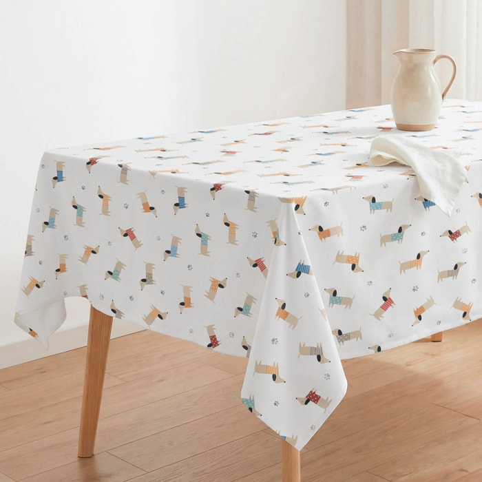 Nappe anti-taches TOBY MULTICOLORE - enduite