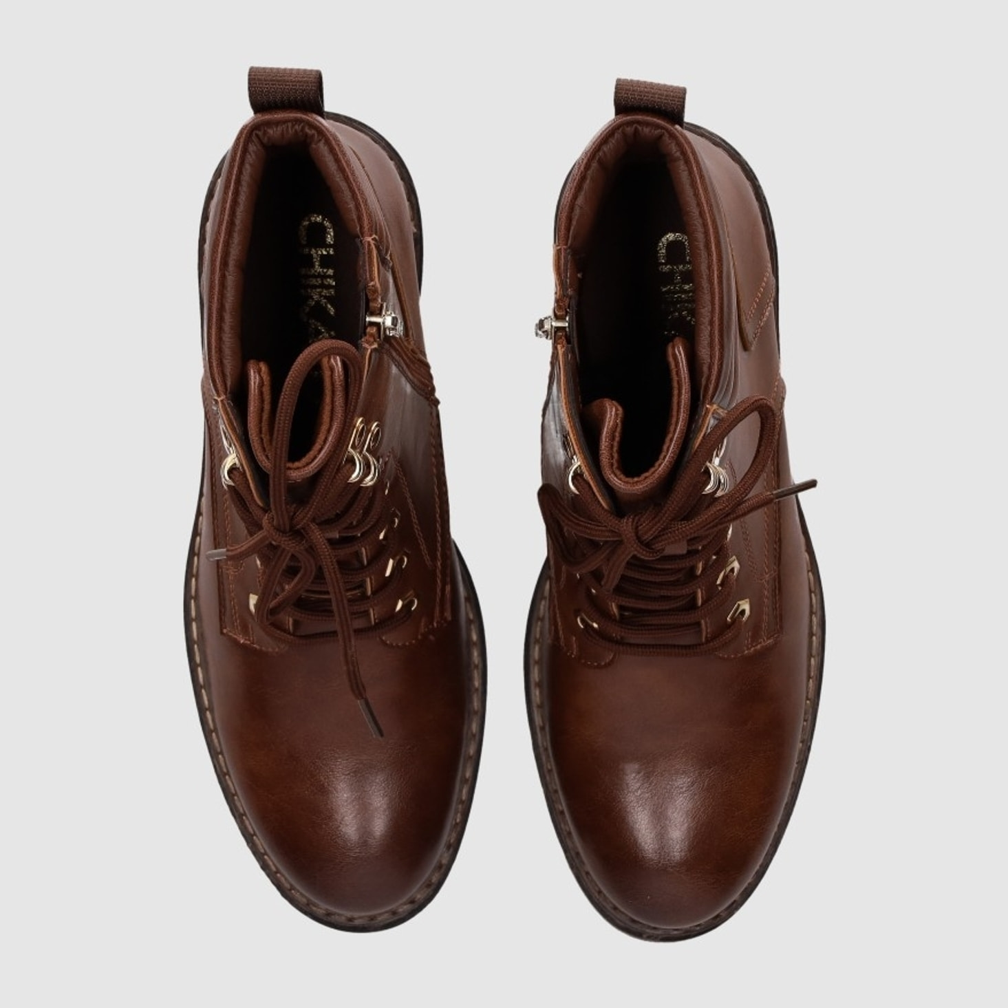 Botines - Marron - Tacón: 5 cm