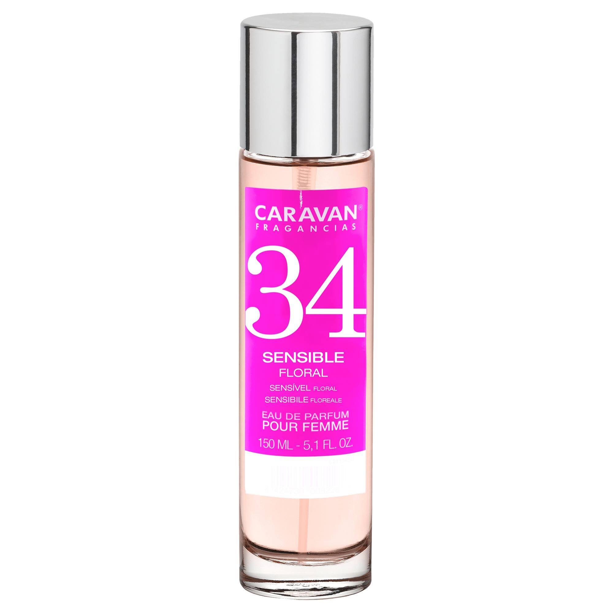Caravan fragancias - caja de regalo con 2 perfumes nº34 de 150 ml, para mujer