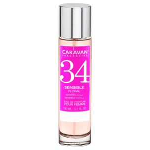 Caravan fragancias - caja de regalo con 2 perfumes nº34 de 150 ml, para mujer