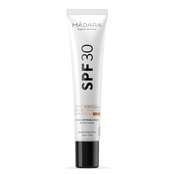 SPF30 Plant Stem Cell - Crème Solaire Anti-Âge SPF30 40 ml