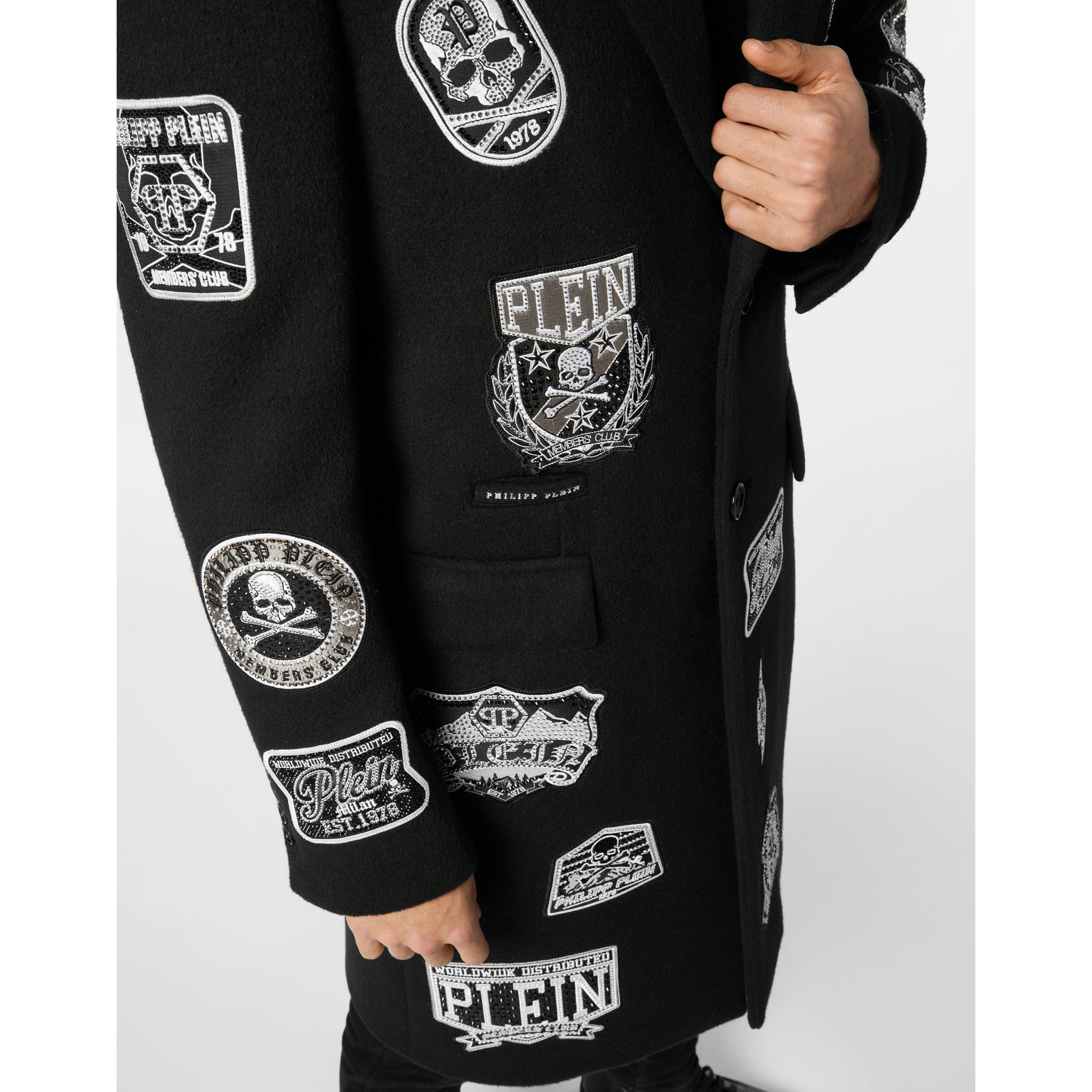 PHILIPP PLEIN ABRIGO LARGO