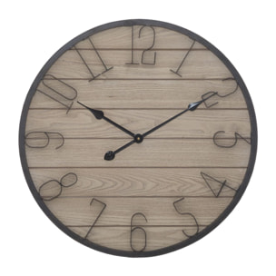 OROLOGIO DA MURO WOOD OFFICINE55 MARRONE