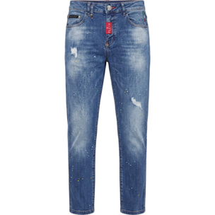 PHILIPP PLEIN Vaqueros de corte slim BASIC