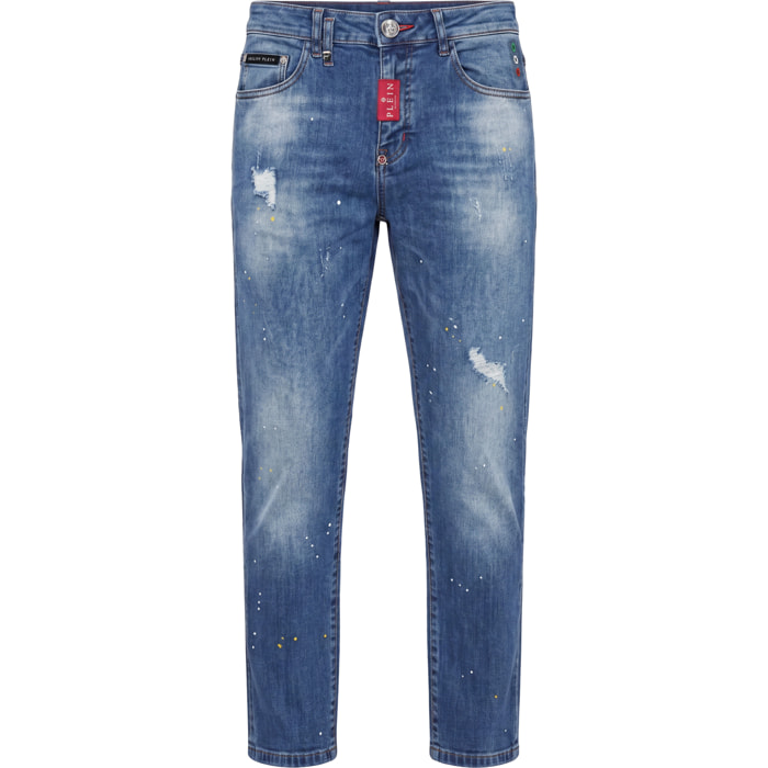 PHILIPP PLEIN Vaqueros de corte slim BASIC