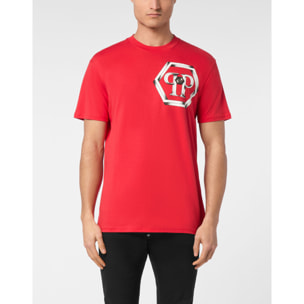 PHILIPP PLEIN T-Shirt Round Neck HEXAGON