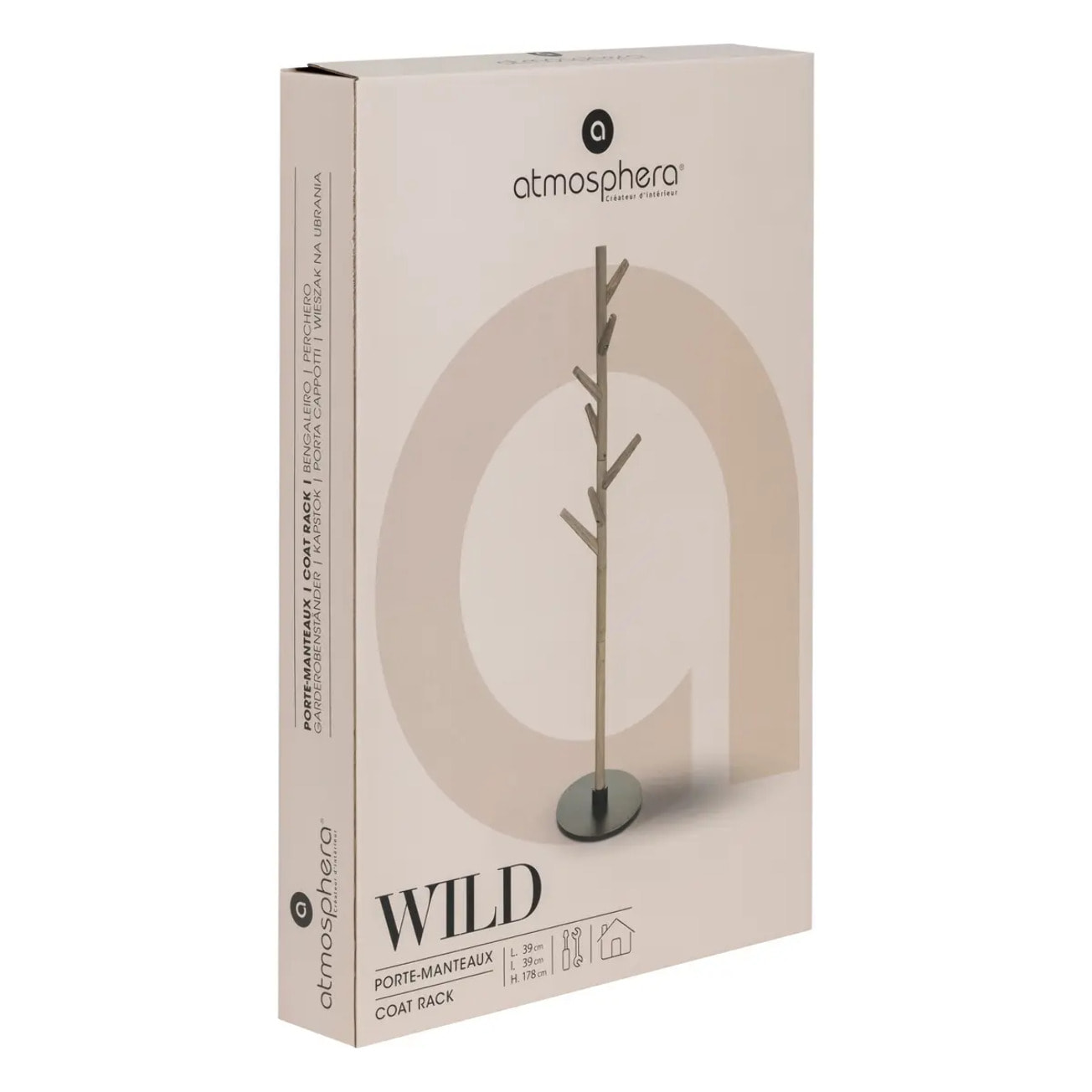 Porte-manteaux "Wild" pin H178cm