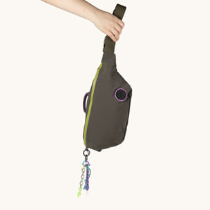 DEEP RECYCLED FW25 FANNYPACK XL C/KHAKI