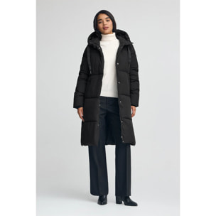Chaqueta Anne negra con logo Polo Club