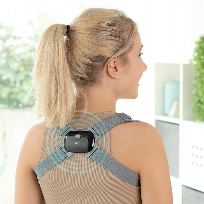 Correttore Posturale Intelligente Ricaricabile con Vibrazione Viback InnovaGoods
