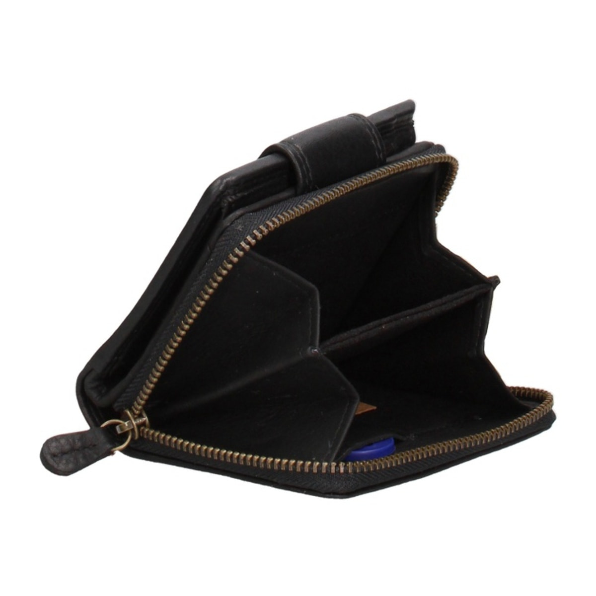 Portafoglio uomo in vera pelle - Modello Erevan Pro - Casual - 10.0 x 8.5 x 3.0 cm