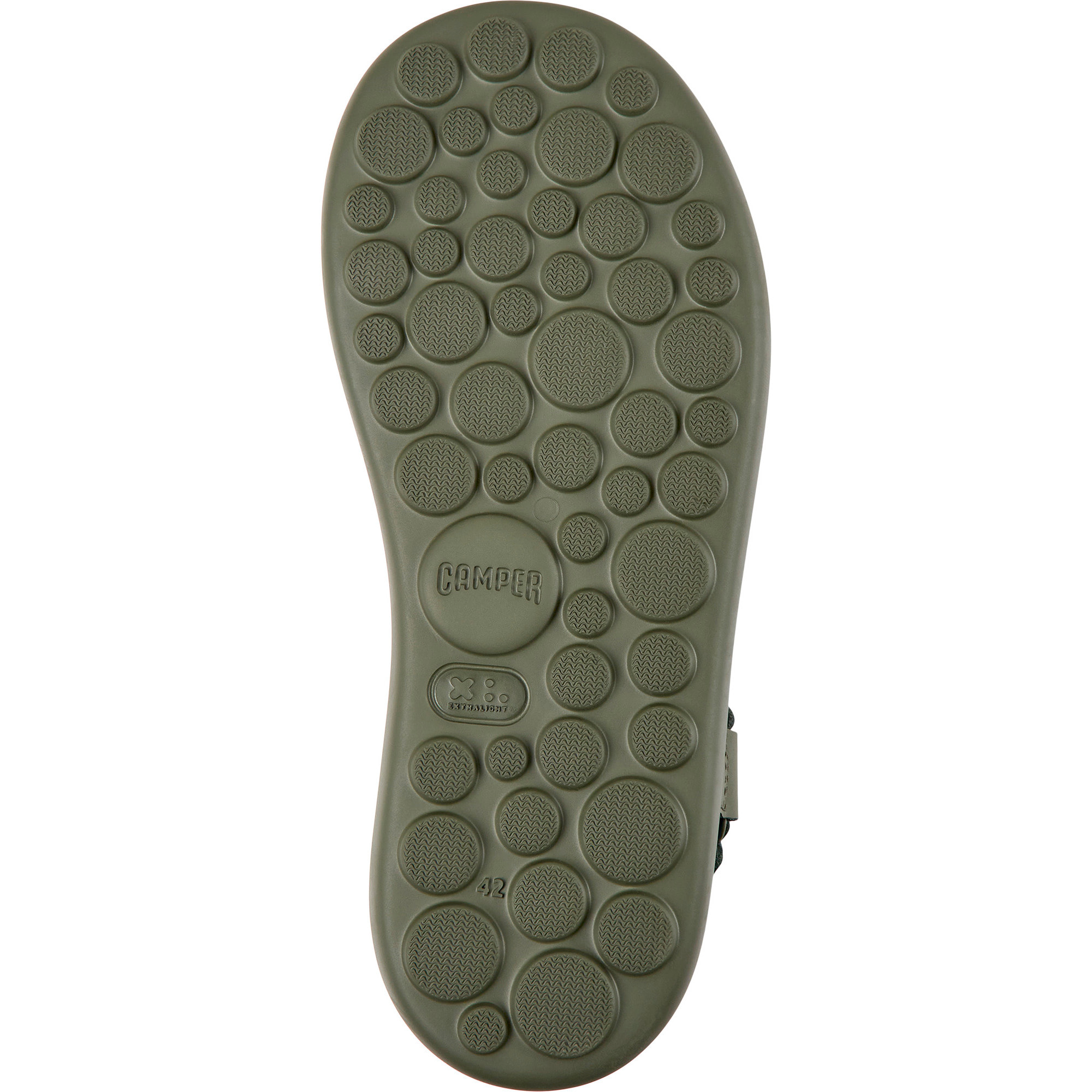 Sandali - CAMPER Pelotas Flota - Multicolore - Pelle liscia / Tessuto tecnico (Poliestere riciclato)