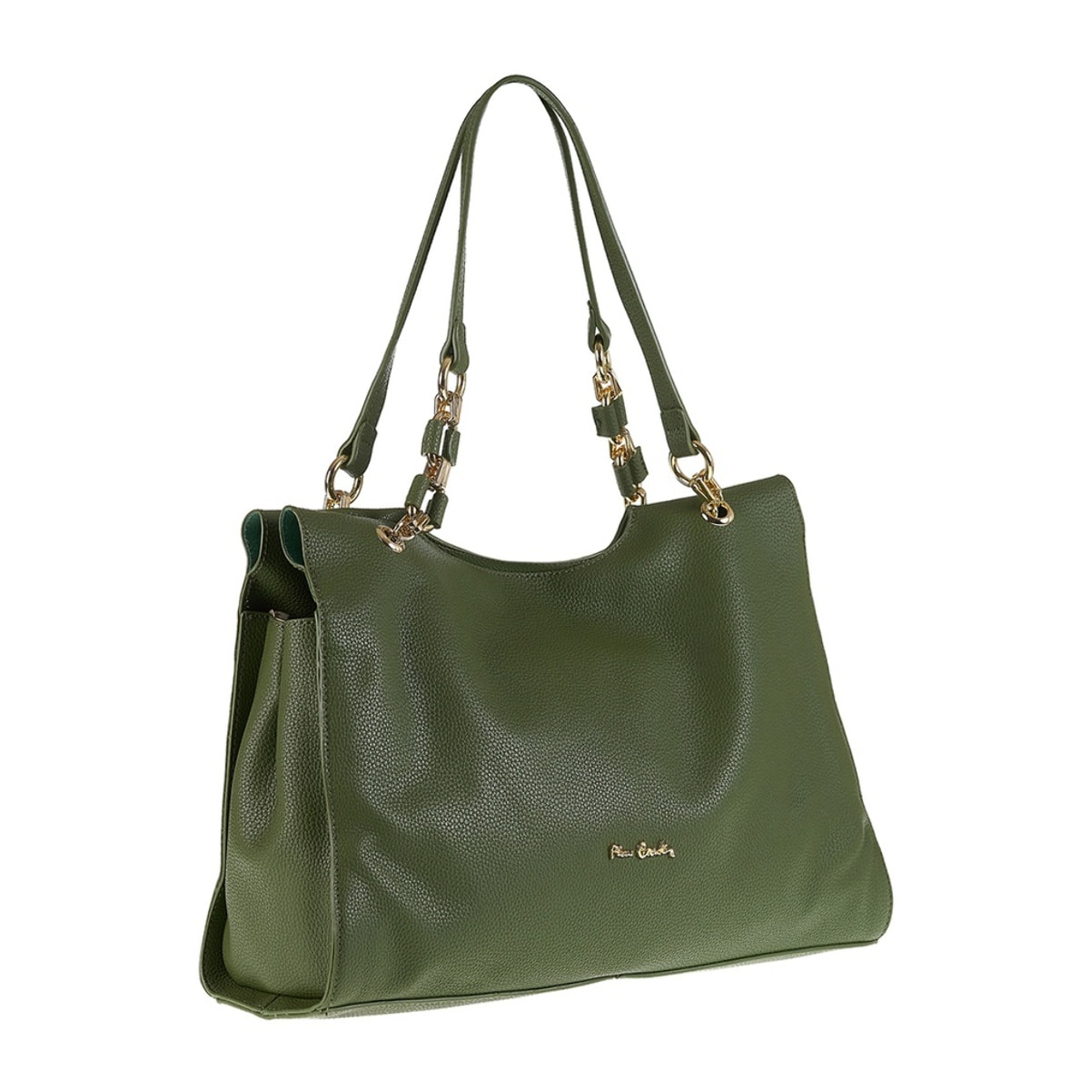 Borsa a spalla da donna Made in Italy - Modello Zelia Elite - 100% pelle - 38.0 x 26.5 x 12.0 cm