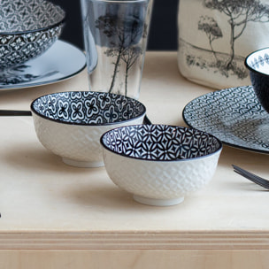 Lot de 6 petits bols, VILLA LES PINS