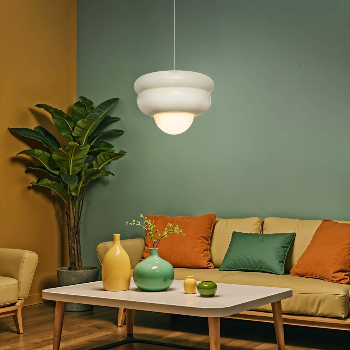 Suspension Patty creme D28cm