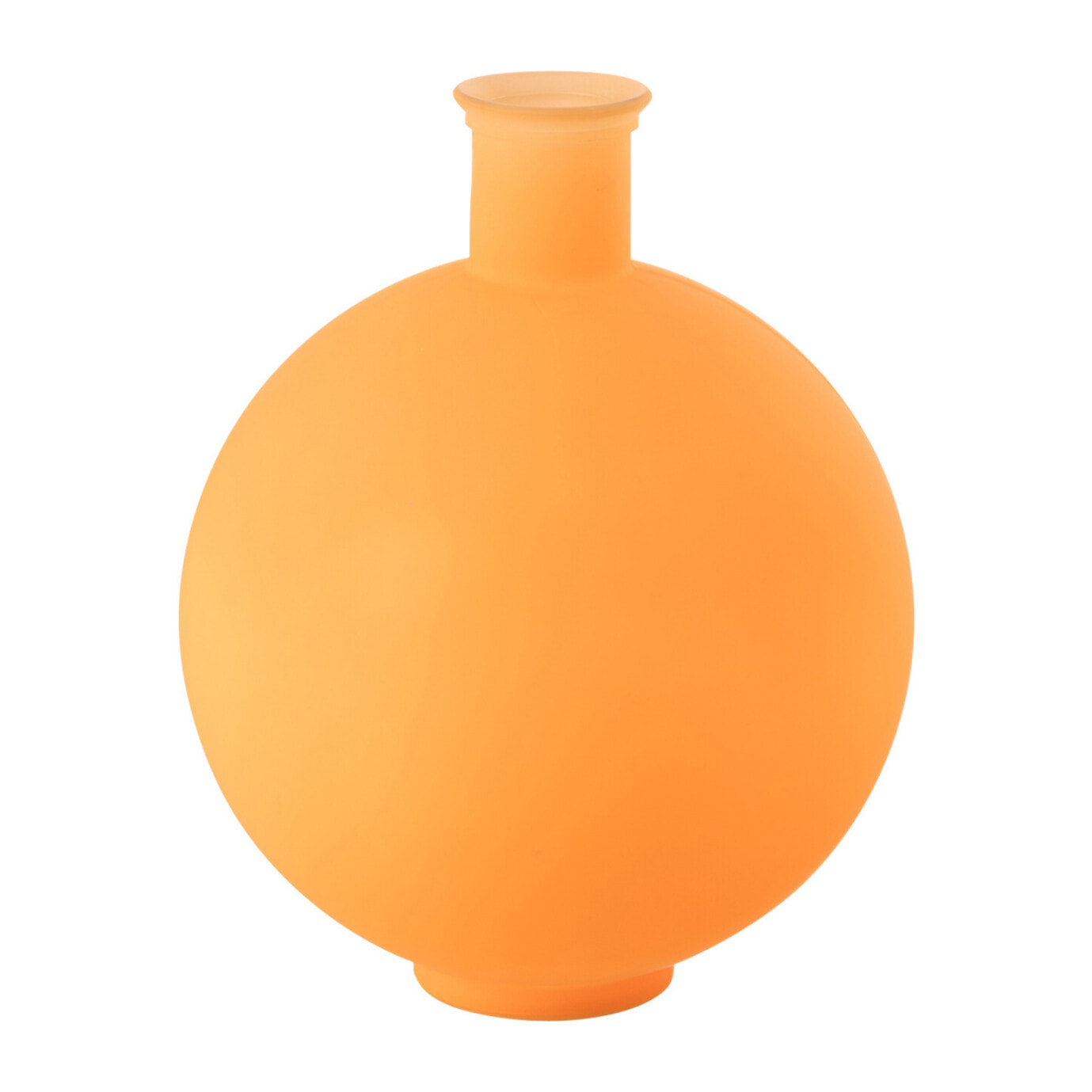 J-Line vase Boule - verre - orange - large