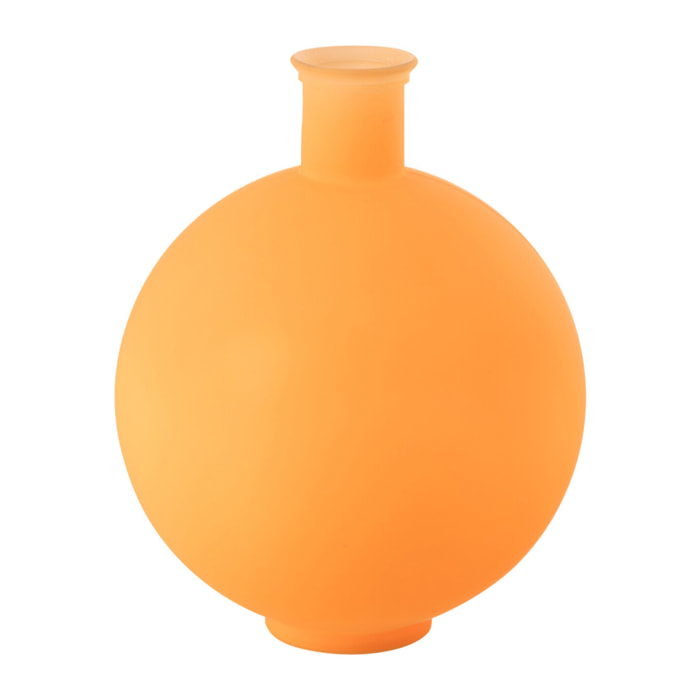 J-Line vase Boule - verre - orange - large