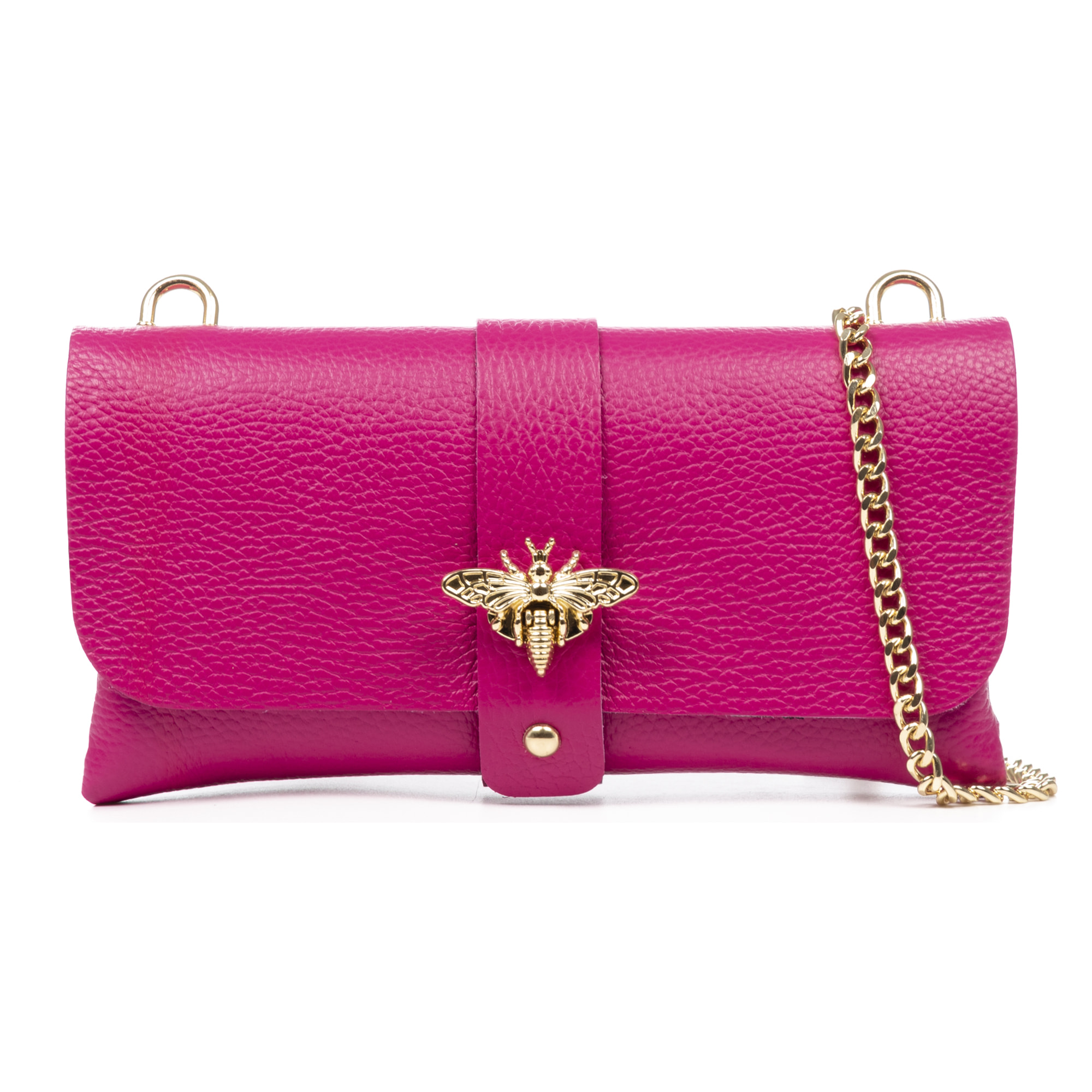 Amaseno bolso bandolera mujer. Piel auténtica Dollaro.