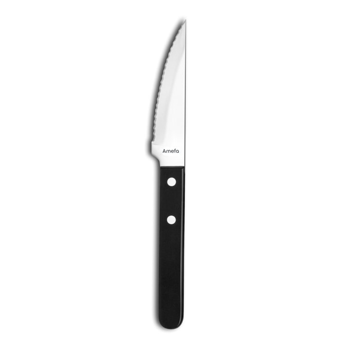 Steak Pizza Jumbo Noir - Set 6 couteaux steaks