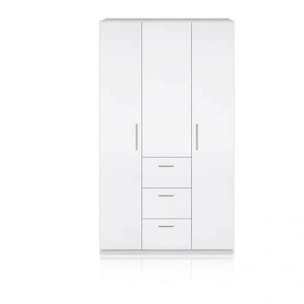 Armario Lexor 3 puertas Blanco Brillo