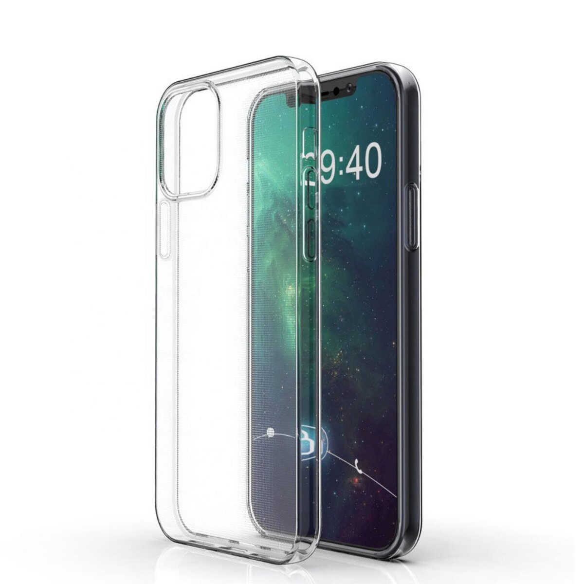 Coque iPhone 13 Mini souple en silicone transparente