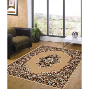 Tappeto Motivo Persiano Beige