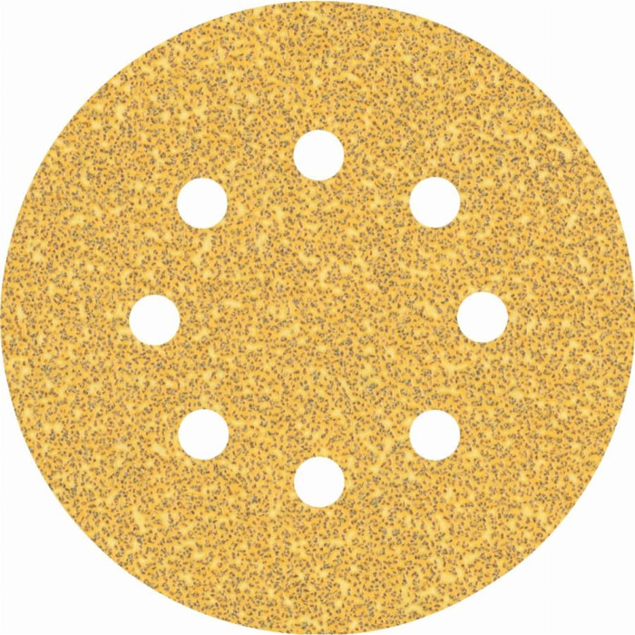 Feuille abrasive BOSCH EXPERT C470 pour ponceuse excentrique perforé - Grain 180 Ø 125 mm 5 pieces - 2608900808