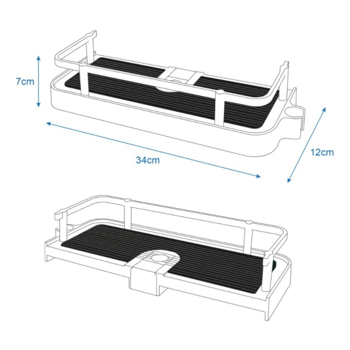 Etagère pour colonne douche DEBLANCH