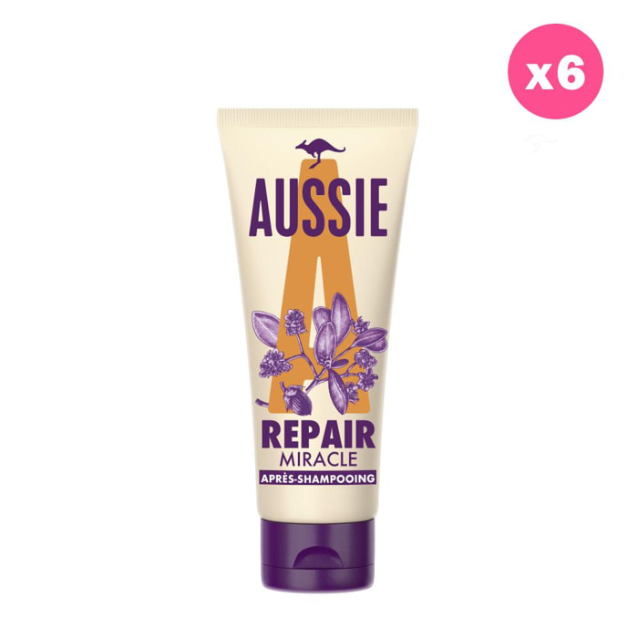 6 Après-Shampoings Repair 200ml, Aussie